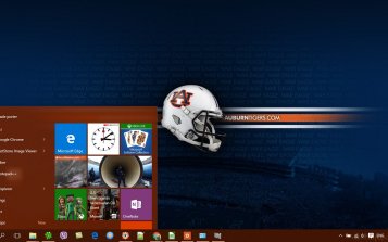 Auburn Theme Desktop