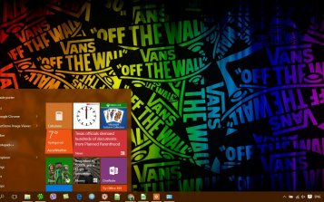 Vans Theme Desktop