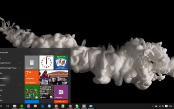 Smoke Theme Desktop