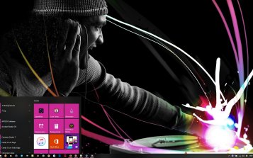 DJ Theme Desktop