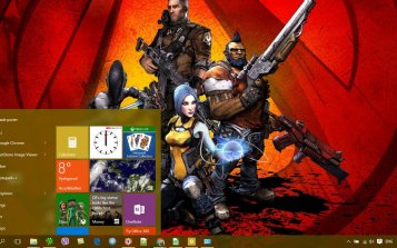Borderlands 2 Theme Desktop
