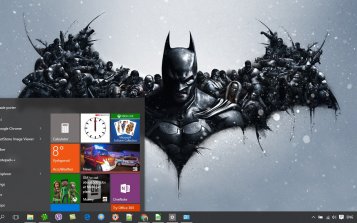 Batman Logo Theme Desktop