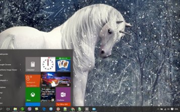 Unicorn Theme Desktop