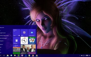 Fairy Theme Desktop