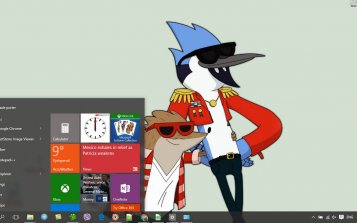 Regular Show Theme Desktop