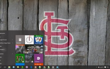 St. Louis Cardinals Theme Desktop