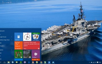 Navy Theme Desktop