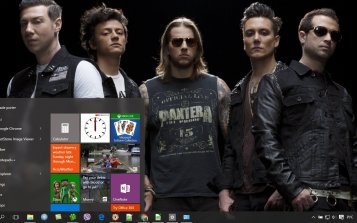 Avenged Sevenfold Theme Desktop