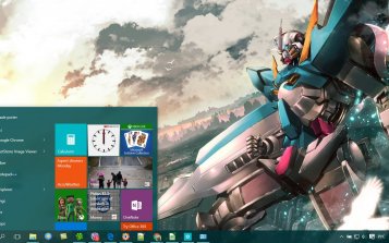 Gundam Theme Desktop