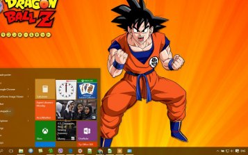 Goku Theme Desktop