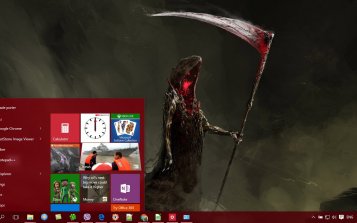 Grim Reaper Theme Desktop