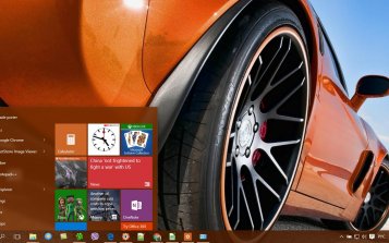 Corvette Theme Desktop