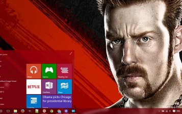 Sheamus Theme Desktop