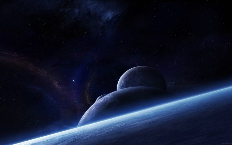 Outer Space Theme screenshot #13