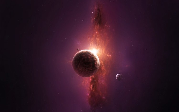 Outer Space Theme screenshot #20