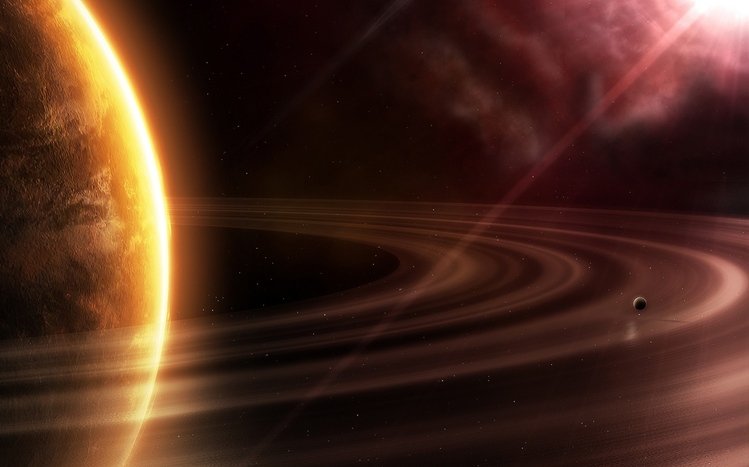 Outer Space Theme screenshot #2