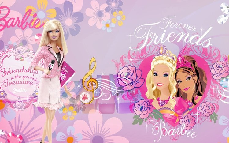 Barbie Theme screenshot #2