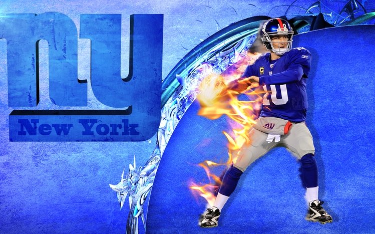 NY Giants Theme screenshot #10