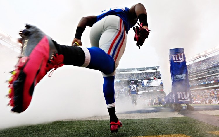 NY Giants Theme screenshot #11