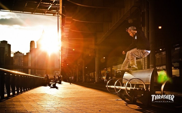 Skateboard Theme screenshot #14