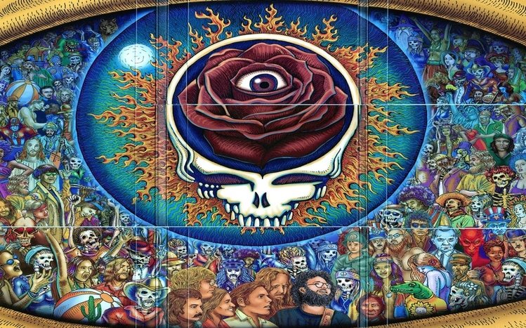 Grateful Dead Theme screenshot #2