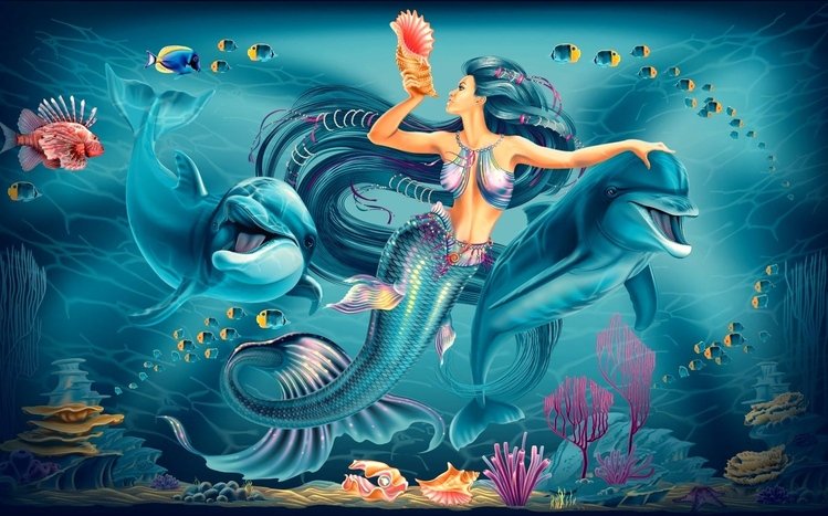 Mermaid Theme screenshot #12