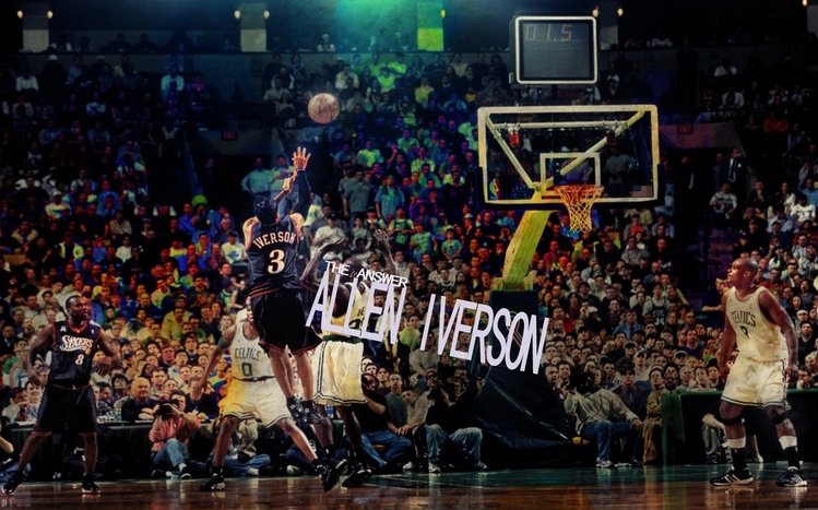 Allen Iverson Theme screenshot #1