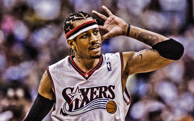 Allen Iverson Theme screenshot #2