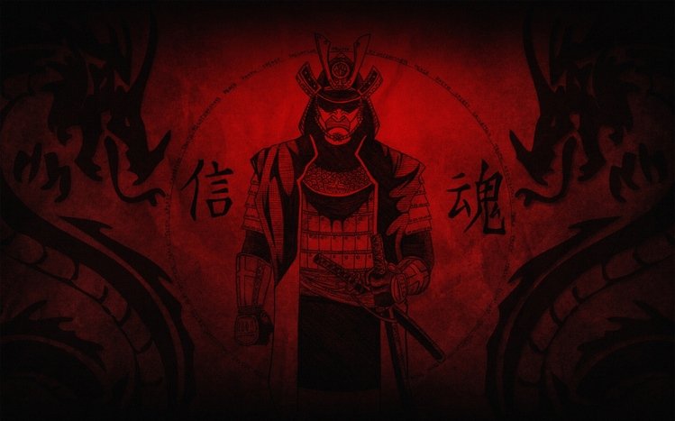 Samurai Theme screenshot #1