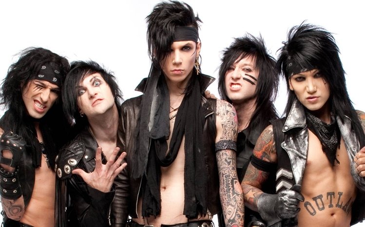 Black Veil Brides Theme screenshot #4