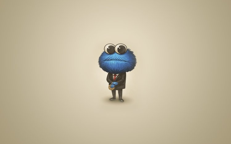 Cookie Monster Theme screenshot #2