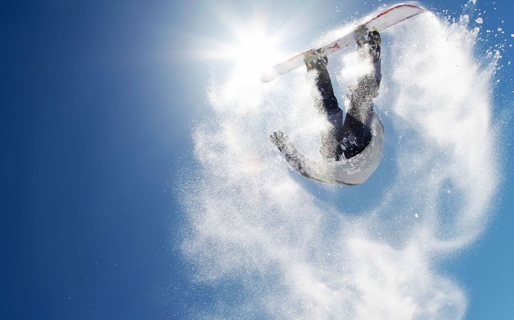 Snowboarding Theme screenshot #13