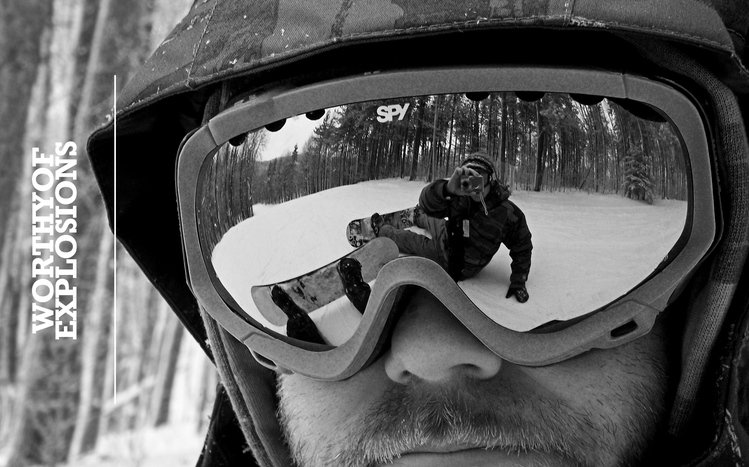 Snowboarding Theme screenshot #9