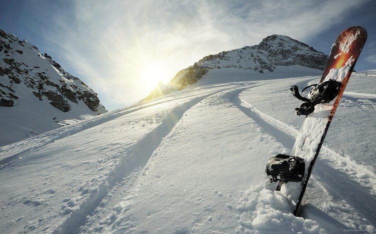 Snowboarding Theme screenshot #11