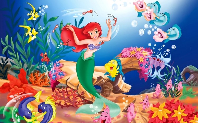 Little Mermaid Theme screenshot #3