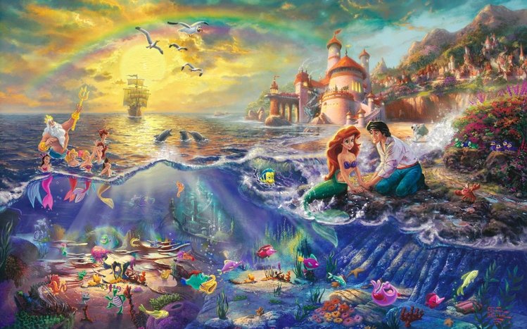 Little Mermaid Theme screenshot #11