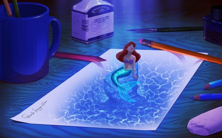 Little Mermaid Theme screenshot #7