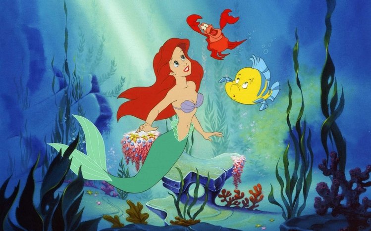 Little Mermaid Theme screenshot #2