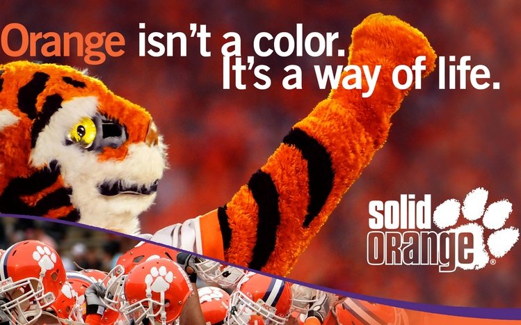 Clemson Theme screenshot #12
