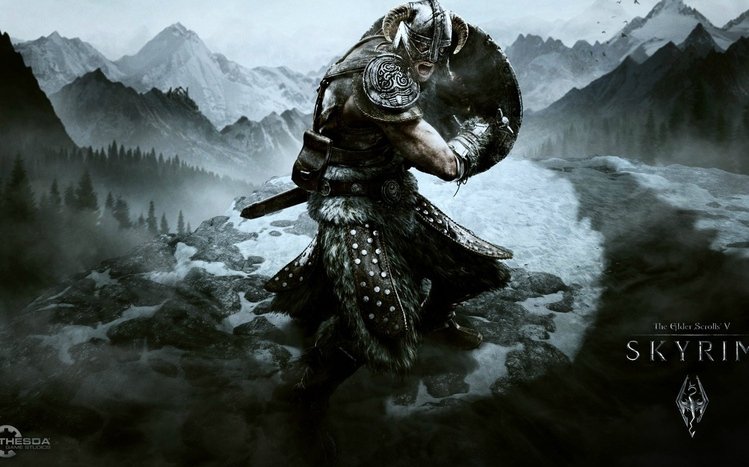 The Elder Scrolls V Skyrim Theme screenshot #2