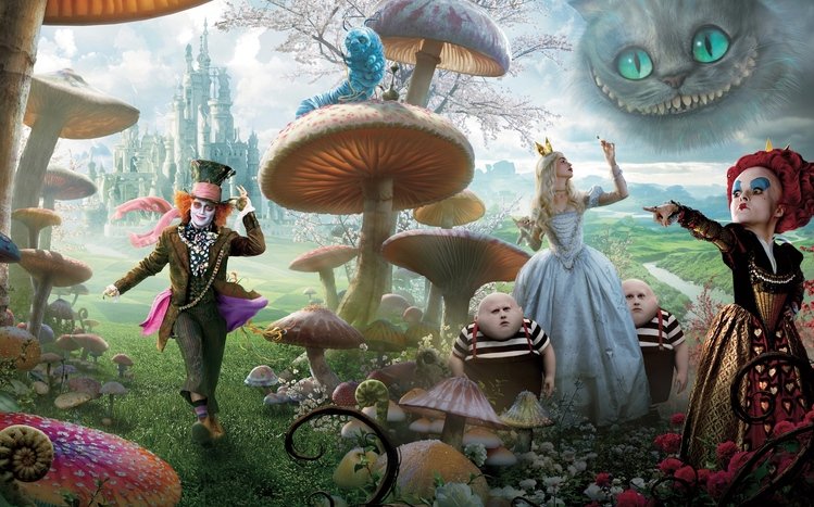 Alice In Wonderland Theme screenshot #4