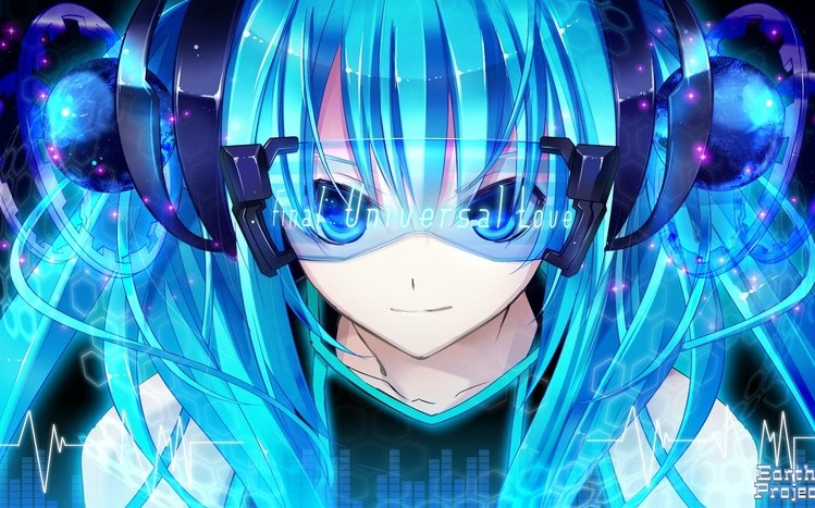 Vocaloid Theme screenshot #2