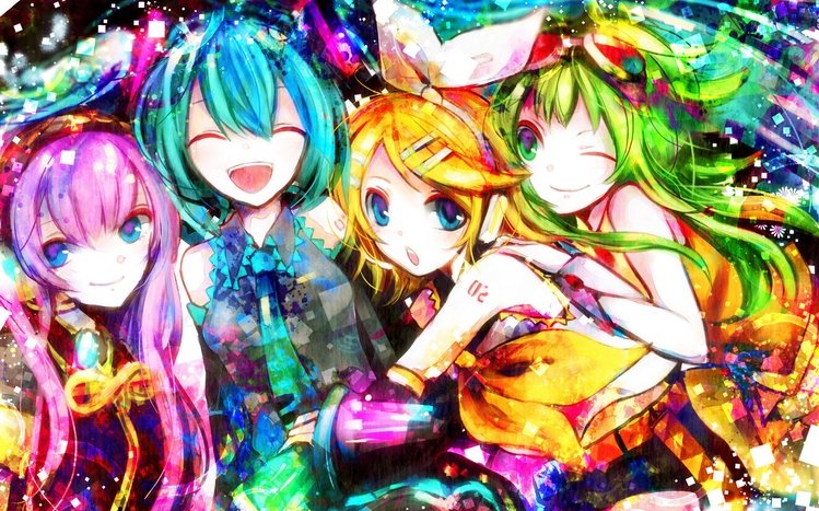 Vocaloid Theme screenshot #1