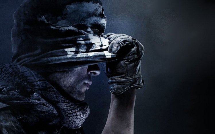 COD Ghost Theme screenshot #1