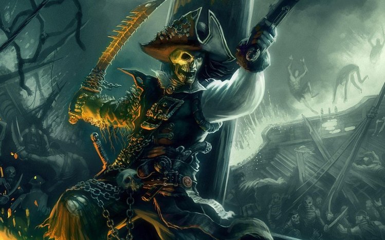 Pirate Theme screenshot #11