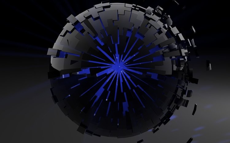 Dark Blue Theme screenshot #9