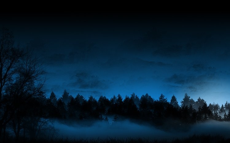 Dark Blue Theme screenshot #6