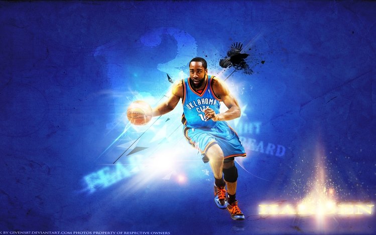 James Harden Theme screenshot #3