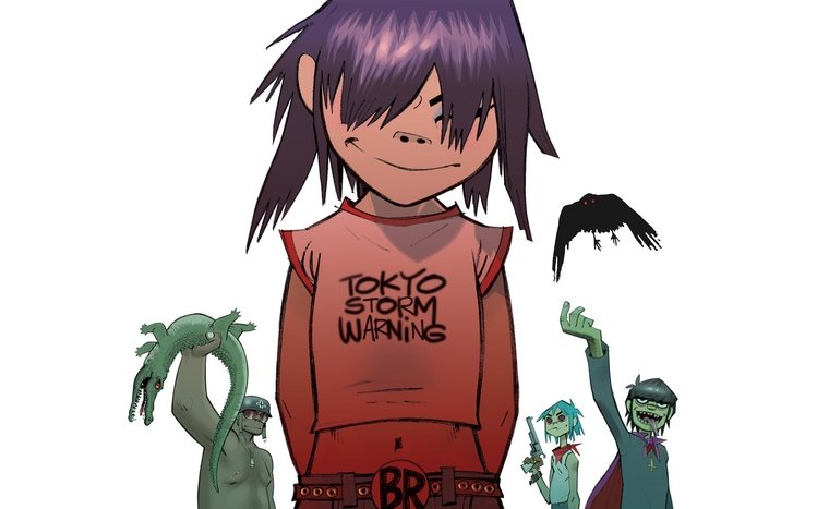 Gorillaz Theme screenshot #8