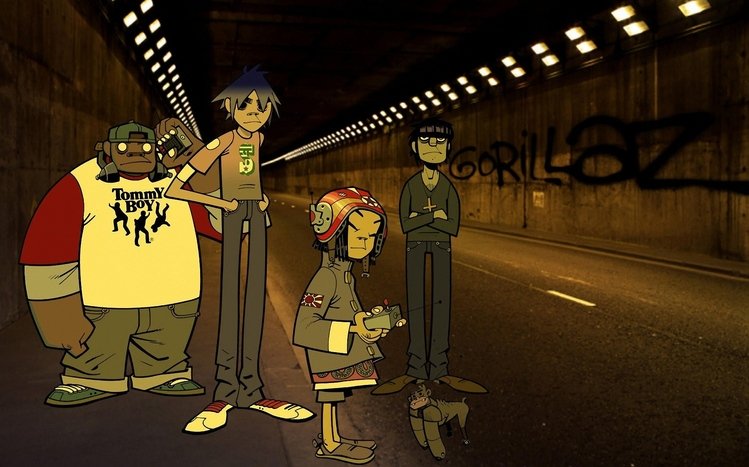 Gorillaz Theme screenshot #3